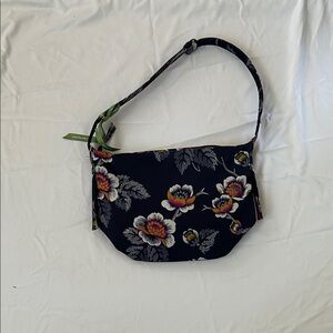 Vera Bradley Black Floral Mini Bag